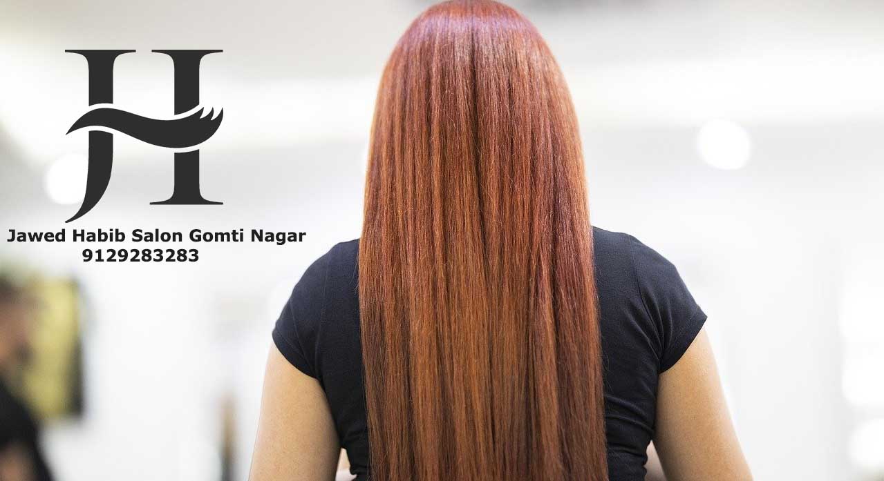 Permanent hair straightening hotsell cost at jawed habib